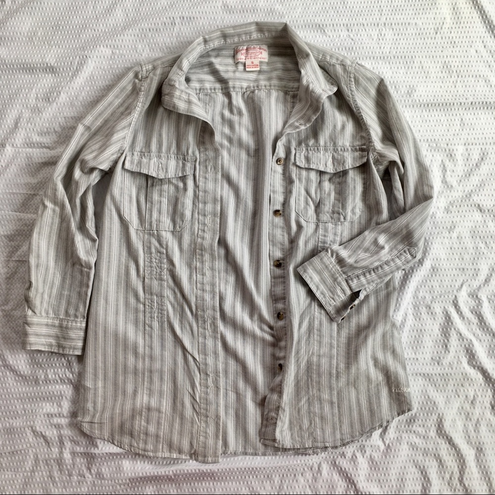 Authentic Filson Women’s Striped Button Shirt